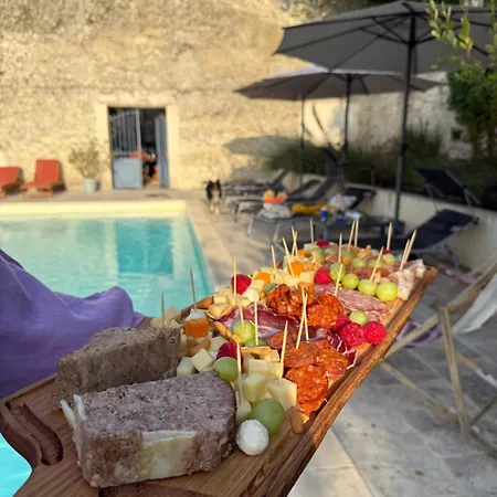 Gasthof Le Patio Bleu Saint-Romain (Charente)